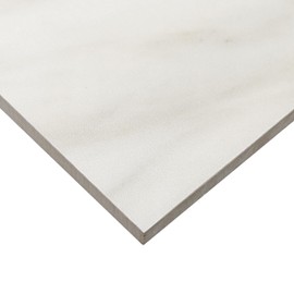 Daltile Perpetuo 12" x 12" Porcelain Marble Look Wall & Floor Tile in Matte Timeless White (13 pieces per carton) (12.22 sqft per carton)