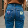 4Pcs Campus Embroidered Patch 2.4"X1.9"
