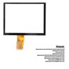 8.4in Radio Navigation Touch Screen Acrylic Oil Resistant Replacement for