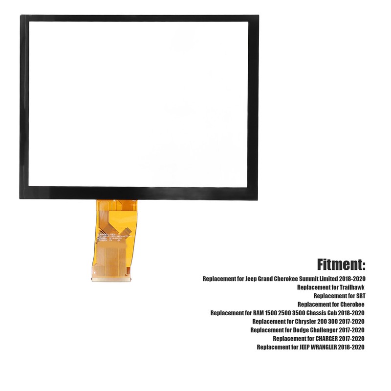 8.4in Radio Navigation Touch Screen Acrylic Oil Resistant Replacement for