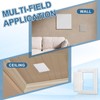 PATIKIL Access Panel for Drywall 115x145mm, 1 Set ABS Plastic