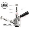 Sankey D Keg Coupler, All 304 Stainless Steel Body &