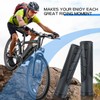 Bicycle Grips Ergonomic Soft Rubber Non Slip Iron