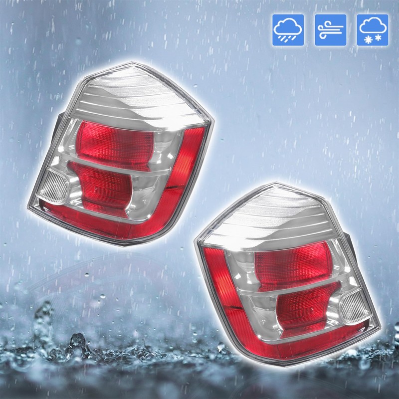 Left and Right Tail Light Replacement for Nissan Sentra 2010-2012