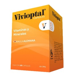 Vivioptal Vitaminas y Minerales 105 cápsulas