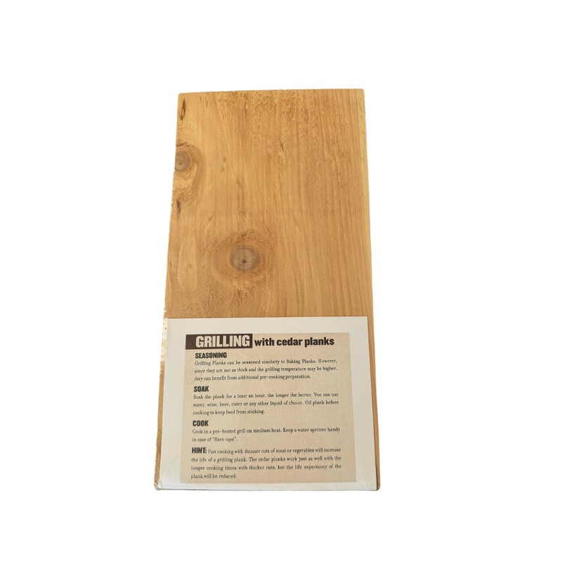 CatchFishAnnie Red Cedar Grilling Planks, 2 Pack, Sustainably Sourced, Made