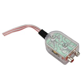 Aswalling Vehicles Auto Car High to Low Impedance Converter Adapter Speaker to Line