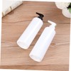 Healeved 5pcs Refillable Travel Bottles Portable Emulsion Containers for Shampoo