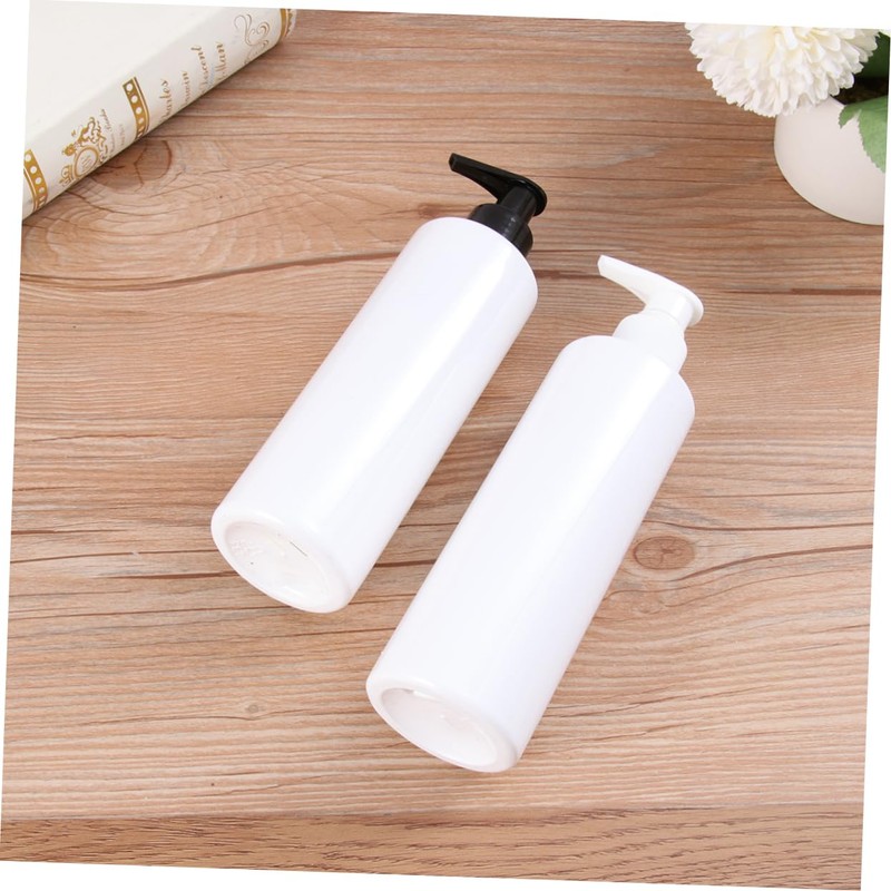 Healeved 5pcs Refillable Travel Bottles Portable Emulsion Containers for Shampoo