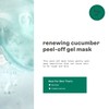 Freeman Freeman Cucumber Peel Off Gel Facial Mask, Skin Renewing,