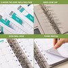 2025-2027 Monthly Planner Refill - Planner Inserts with 7-Hole Punched,