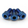 Dark Blue Anodized Titanium finish Screws (3) - Floyd Rose