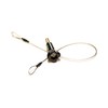 PROtastic 6 inch / 15cm Wire Safety Tether & Screw
