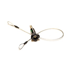 PROtastic 6 inch / 15cm Wire Safety Tether & Screw for Camera Equipment inc. GoPro and SJCAM Action Camera Helmet Mounts