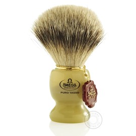 Omega 621 1st Grade Super Badger Hair Shaving Brush