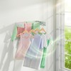 Wall Mounted Clothes Drying Rack for Laundry 23.6", Folding Clothes
