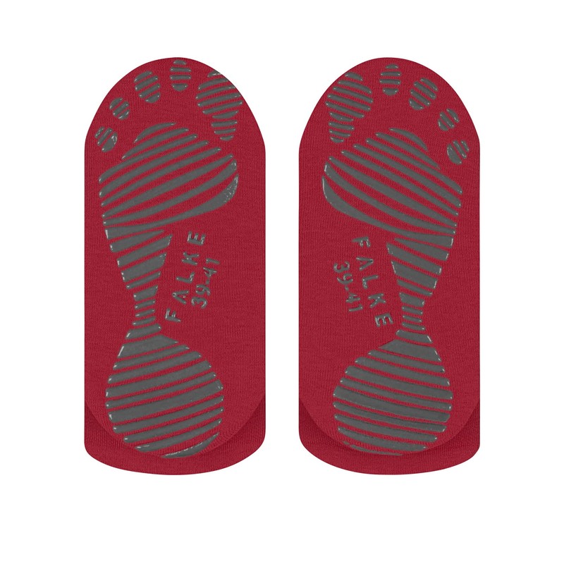 FALKE Unisex Slipper Socks, Pink Red Pepper 8074