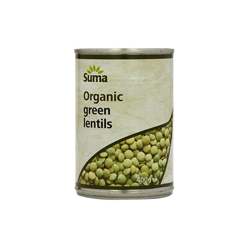 Suma | Green Lentils - organic | 4 x 400g