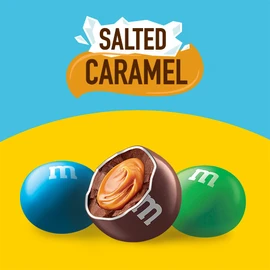M&M'S Schokolinsen, mit salzigem Karamellkern, 176 g