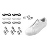 6 Pares/set Agujetas Cordones Elásticos Para Tenis