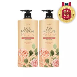 Elastine 엘라스틴 데일리 모이스처우디로즈 샴푸 1100ML 2개 Elastin Daily Moisture Roses Shampoo 1100ML 2pcs [Moisture Shampoo (Woodrose) 2 pieces]