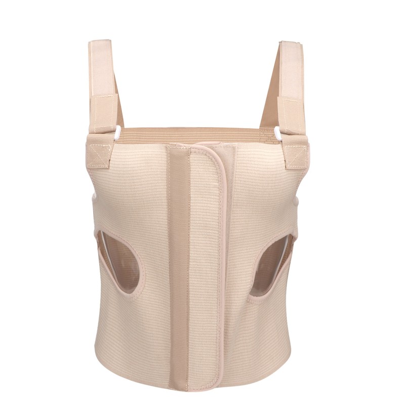 Chest Support Brace Widen Fixation Adhesive Adjustable Shoulder Strap Breathable