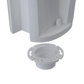 SEAFLO Universal Replacement RV Toilet 3" Floor Flange White