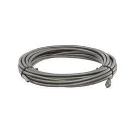 Ridgid 62260 3/8-Inch x 35-Feet C-6 Cable with Male Coupling