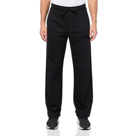 HUGO Tonal Logo Cotton Sweatpants, Black Jade, S