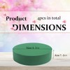 CCINEE Round Floral Foam Blocks,6" Large Wet Styrofoam Bricks for