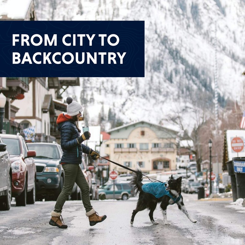 Ruffwear Stumptown Jacket Large Metolious Blue