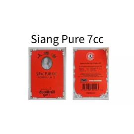 Siang Pure Oil 6 bottles x 7cc Red Siang Pure Menthol Peppermint Oil