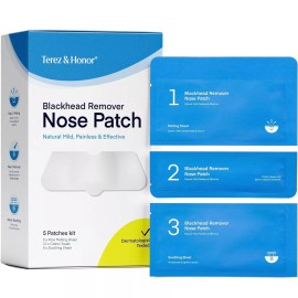 TEREZ & HONOR T & H Blackhead Remover Nose Pore Patches Natural Mild Painless Korean Skin Care