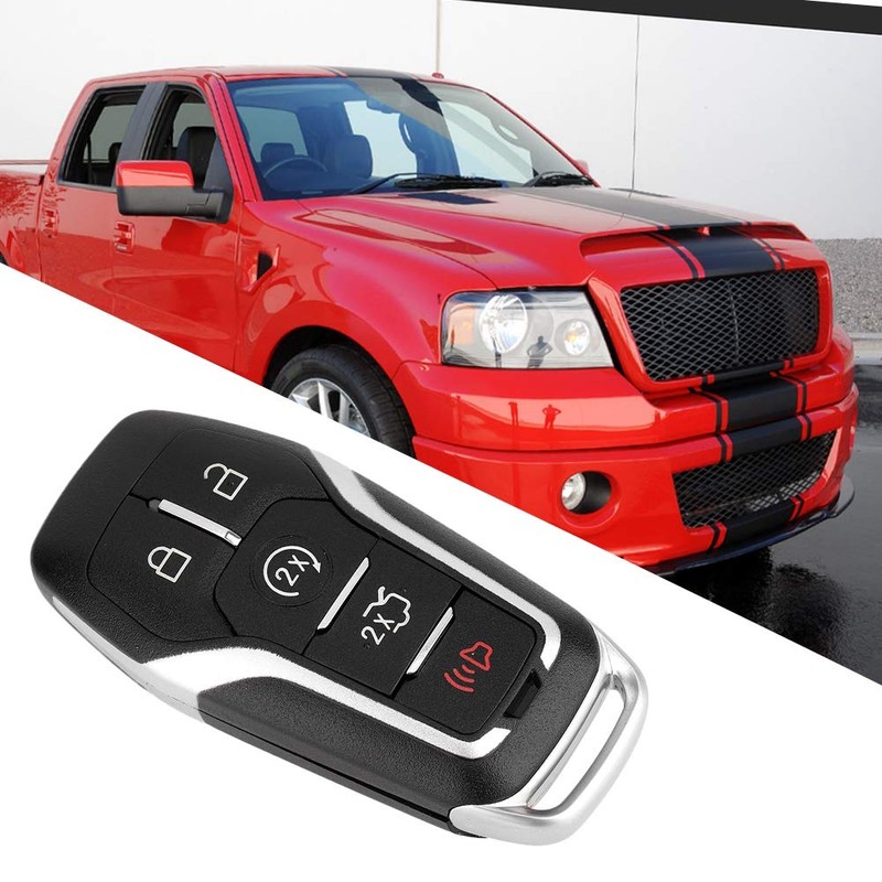 Suuonee Key Fob Case, 5 Botones Keyless Car Remote Key