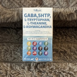 DSVI GABA 750mg 5 HTP 200mg L Tryptophan 500mg L Theanine 200mg Ashwagandha