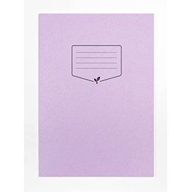 Silvine A4 Dyslexia Handwriting Book - Blue Tinted Paper, Standard Ruling (32 Pages)