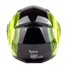 Typhoon TH158 Adult Modular Motorcycle Helmet DOT w/Retractable Sunglass Full