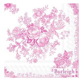 Burleigh Pink Asiatic Pheasants - Napkins/Lunch Serviettes