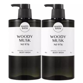 Happibath 해피바스 오리지널컬렉션 바디워시, 우디머스크, 910g, 2개 Happybath Original Collection Body Wash, Woody Musk, 910g, 2 Pieces