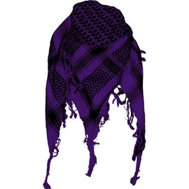 Doktor Hardstuff Palestinian Scarf – Purple Black, Purple, black