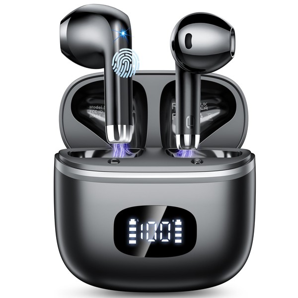 Wireless Earbuds, in Ear Headphones Bluetooth 5.3 with HiFi Stereo