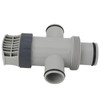 Dual Split Hose Plunger Valve for Intex 11872 Plastic Pool