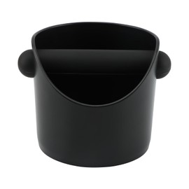 Espresso Knock Box 4.3 Inch Small Coffee Grounds Bin with Removable Knock Bar Non Slip Base Splash Proof Mini Knock Box for Home Cafes Restaurants