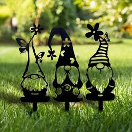 RemeeHi Fairy Welcome, Ground, Garden Objects, Garden Goods, Plates, Iron Plates, Interior, Garden, Decoration, Gardening, Interior Scandinavian (Three Elves)