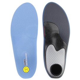SIDAS 20110160 Golf Insole, Golf Plus, XS, Blue, XS (8.7 - 9.1 inches (22.0 - 23.0 cm)