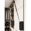 Pull Down Closet Rod, 60 lbs Load Capacity, Stainless Steel