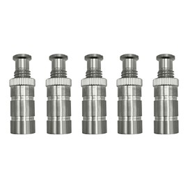 304 Stainless Steel Pool Cover Anchors,Corrosion-Resistant & Durable for Inground Pools, Loop Lock Anchors, and Winter Covers -5 Pcs