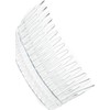 Glitz4Girlz® 4 Pack 7cm Clear Hair Side Combs Slides Grips