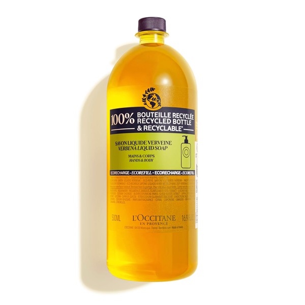 L'occitane Shea Verbena Liquid Soap Eco Refill 500 ml