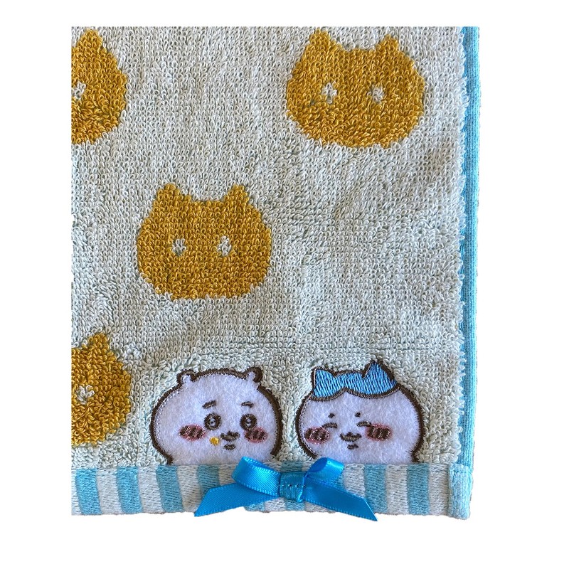 Marushin Mini Towel Chiikawa Memorial Ribbon Handkerchief Character 100% Cotton